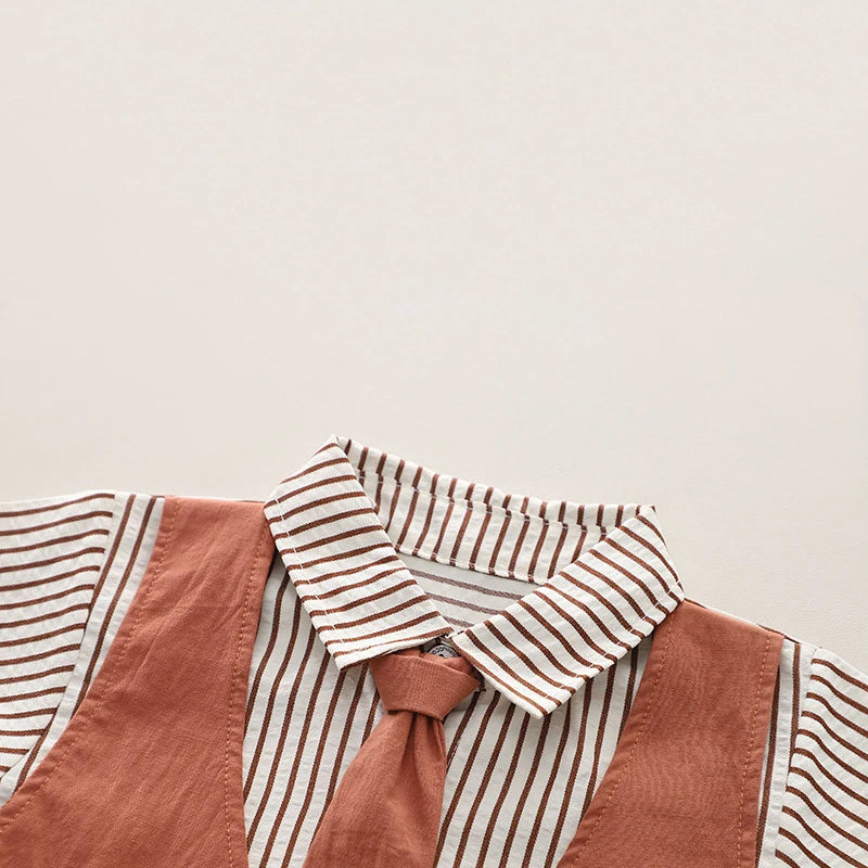 Kidsclick Boys’ Cotton T-Shirt & Shorts Set – Summer 2-Piece Casual Outfit (Toddlers & Kids)