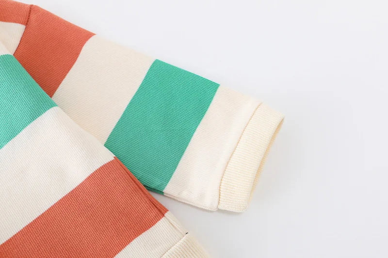 Kidsclick Boys’ 3-Piece Casual Jacket, T-Shirt & Pants Set – Spring/Autumn Toddler Tracksuit (Ages 1-5 Years)