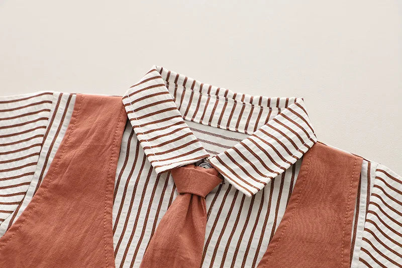 Kidsclick Boys’ Cotton T-Shirt & Shorts Set – Summer 2-Piece Casual Outfit (Toddlers & Kids)