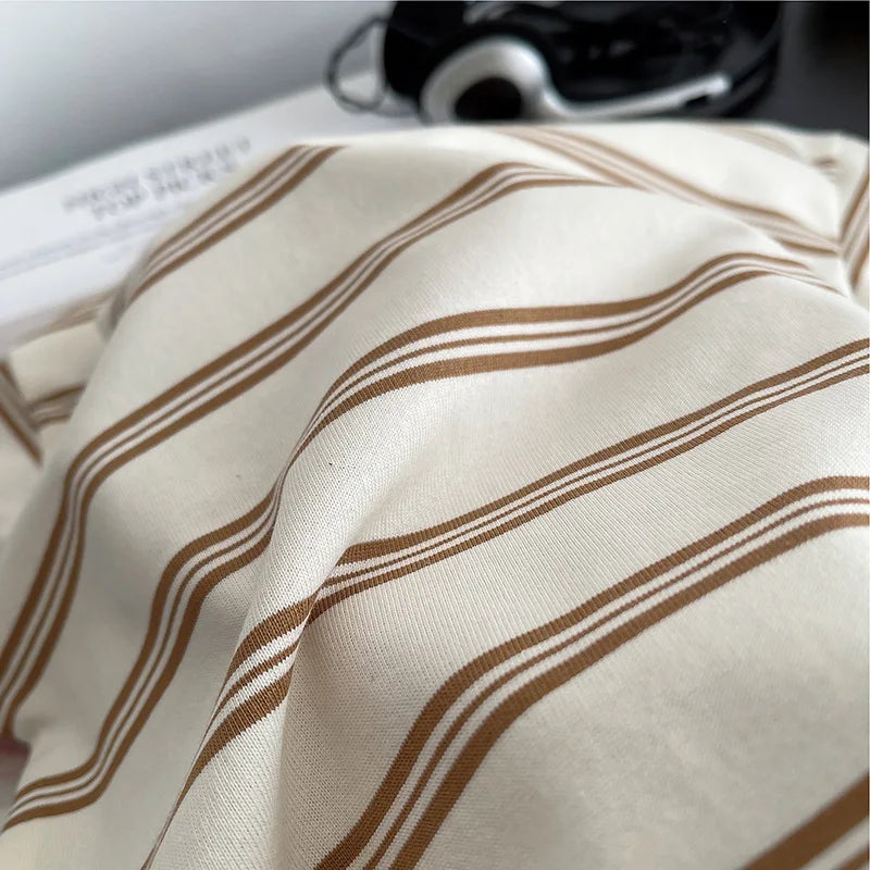 Kidsclick Kids’ Striped T-Shirt & Shorts Set – Summer 2-Piece Casual Outfit (Ages 0-5 Years)