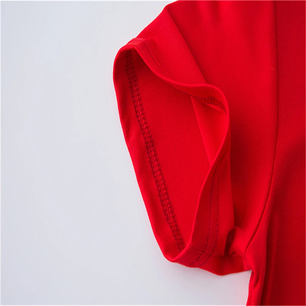 Little bear Print yellow Summer Short Sleeve Children Age 3-12 Girls boy Set white black Tshirt+Shorts 2pcs leisure Kids Set