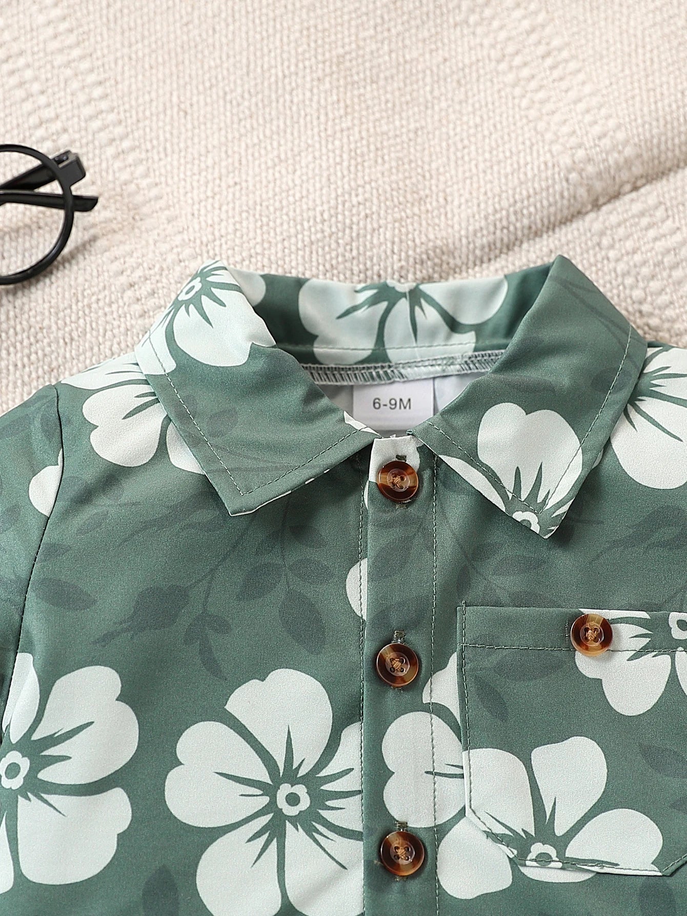 Kidsclick Boys’ Summer Vacation T-Shirt & Shorts Set – 2-Piece Casual Outfit with Pocket Detail (Toddlers)