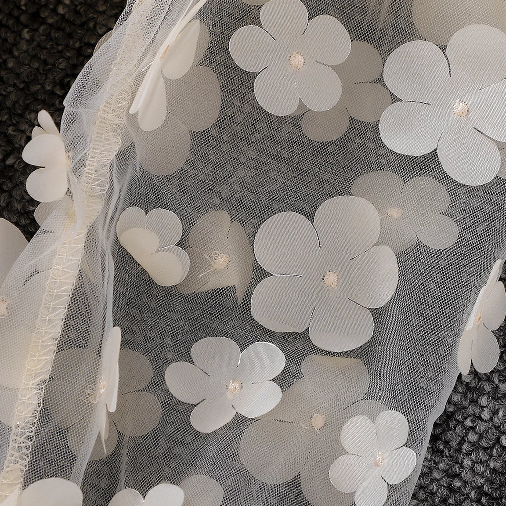 Girls Casual Hollow out Sleeve Top with Half Skirt Two-Piece Set Spring Autumn Fashion Kids Outfit