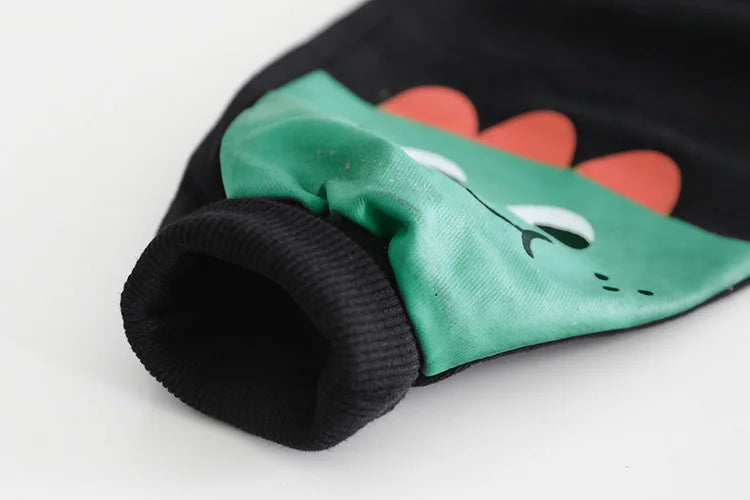 Kidsclick Kids’ Cartoon T-Shirt & Pants Set – Spring/Autumn 2-Piece Casual Outfit (Toddlers 1-5 Years)