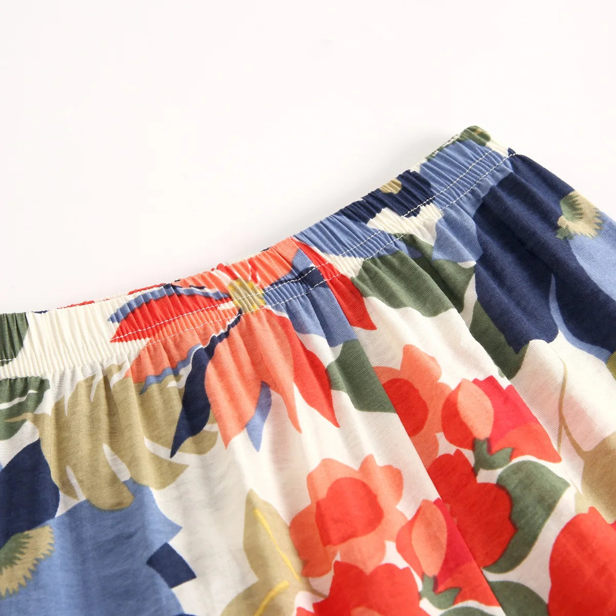 Fashion Flower Summer Children Sets Cotton Infants Girls Princess Clothes 2Pcs