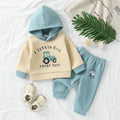 Baby Autumn Toddler Boys  Outfits Truck Letter Print Long Sleeve Sweatshirts & Long Pants 2Pcs Fall Casual Clothes Set For 1-3Y