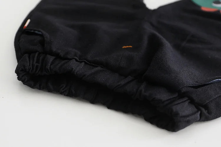 Kidsclick Kids’ Cartoon T-Shirt & Pants Set – Spring/Autumn 2-Piece Casual Outfit (Toddlers 1-5 Years)