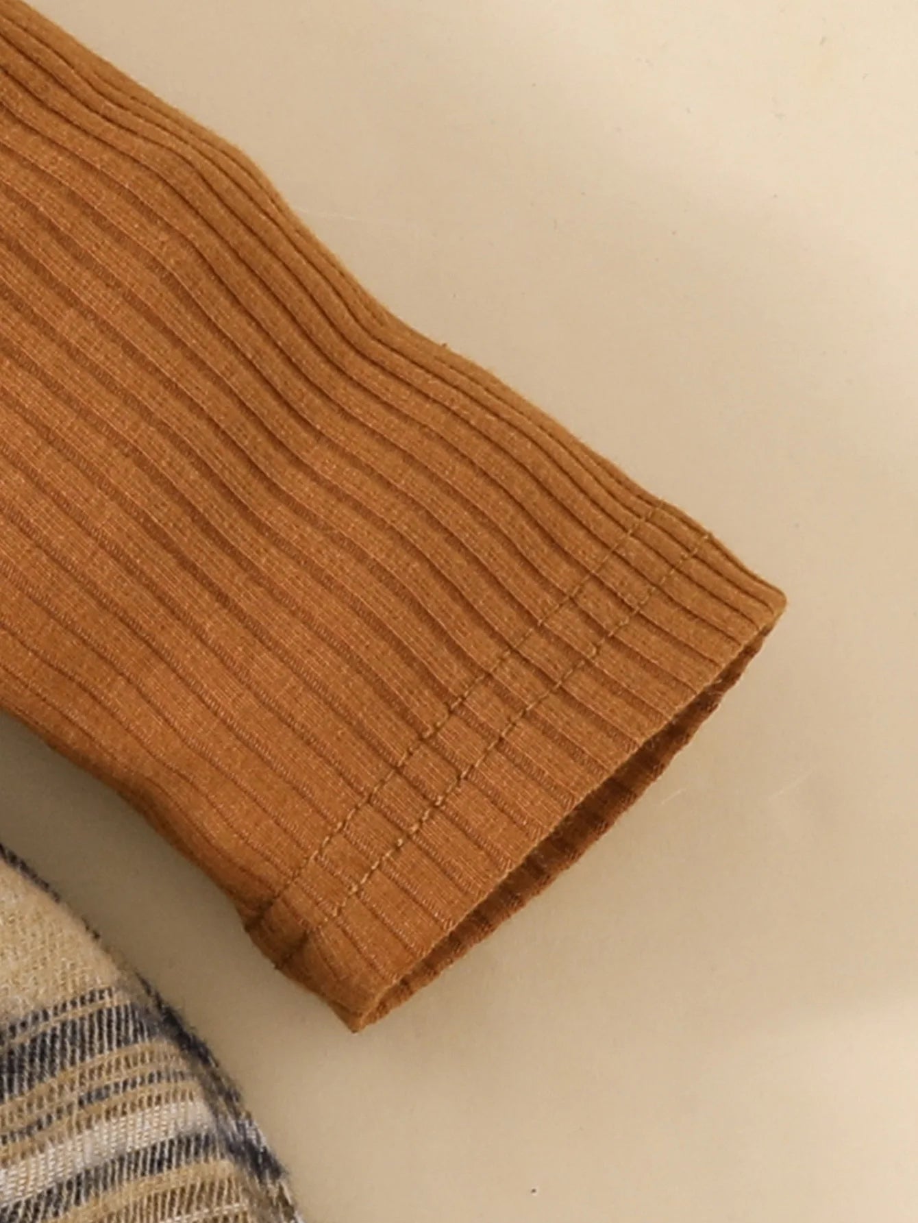 Baby Gilrs Long Sleeve Autumn/Winter Plaid With Bow Honey Jumpsuit For Newborn-18M Vacation Wear +Headband