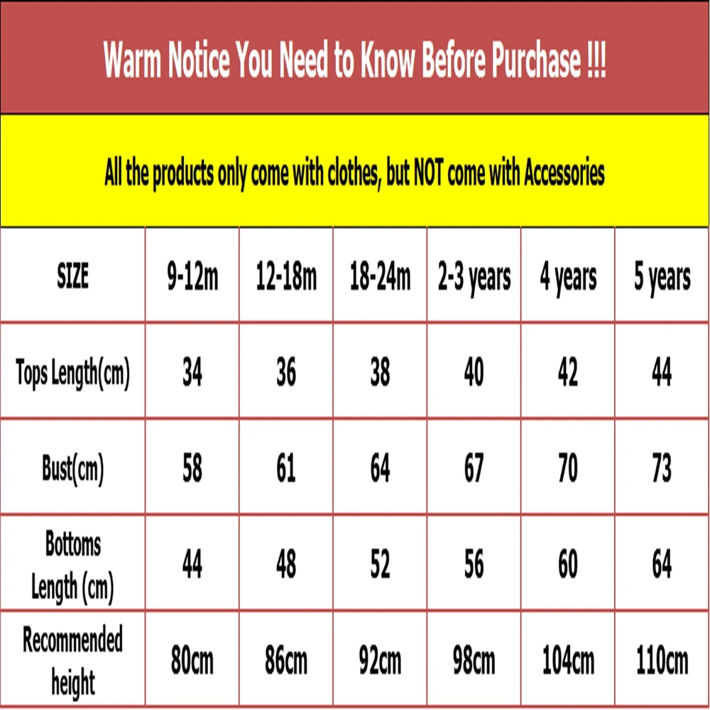 Sanlutoz Cute Animals Warm Little Kids Clothing Sets Long Sleeve Tops + Trousers 2Pcs Winter