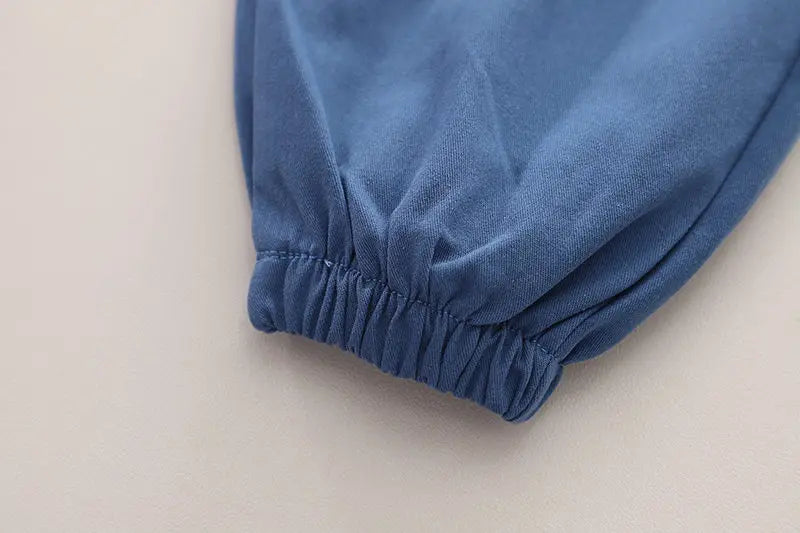 Kidsclick Boys’ Dinosaur Cotton Shirt & Jeans Set – Spring 2-Piece Casual Outfit (Ages 1-5 Years)