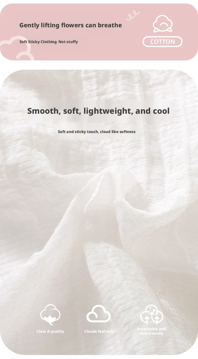 【Youqi】Chinese 0-2 Year Old Baby Girl Outfit Short-Sleeve Shorts Set New Style Baby Top Two-Piece Set Children's Fashionable Outfit