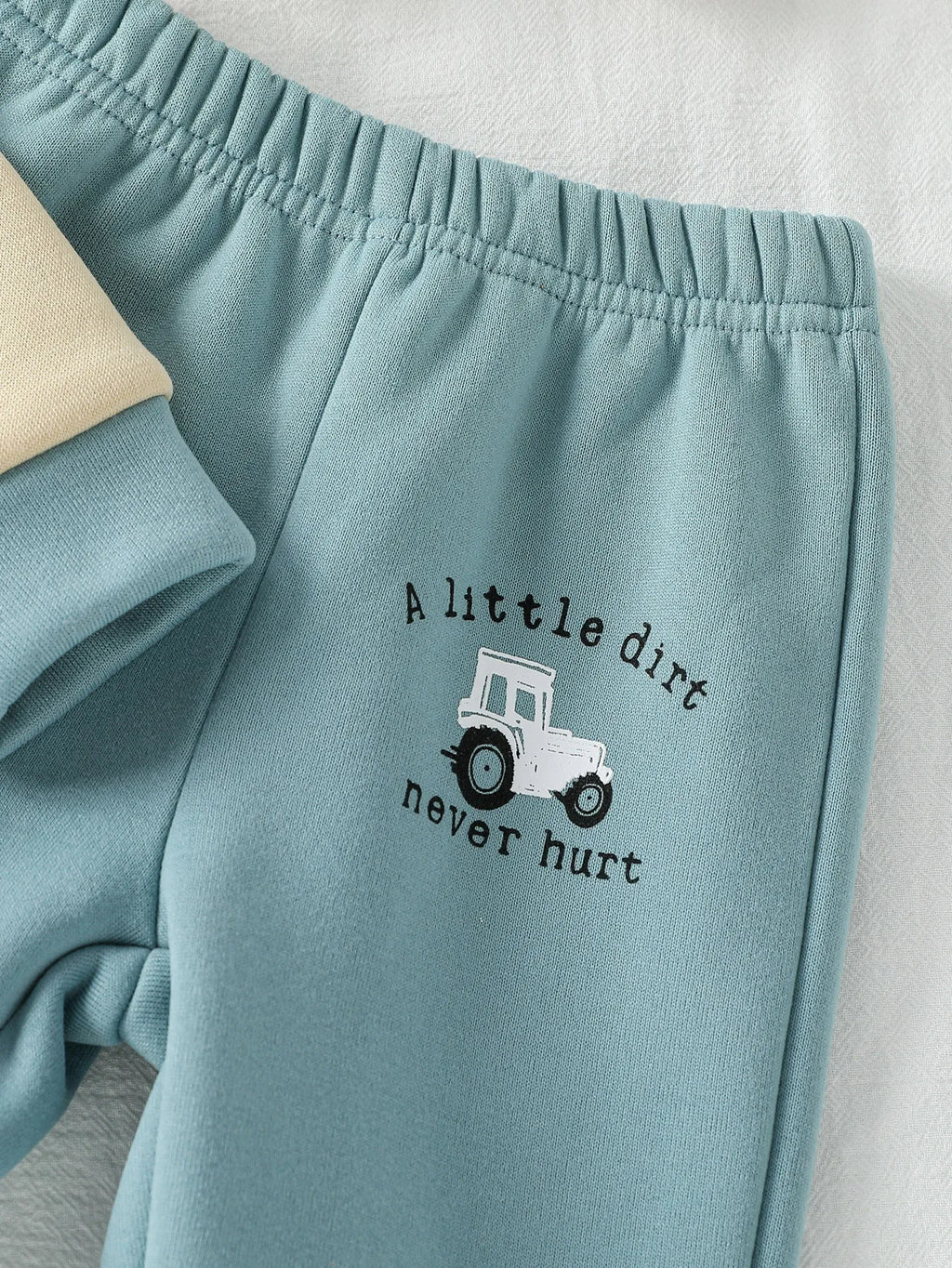 Baby Autumn Toddler Boys  Outfits Truck Letter Print Long Sleeve Sweatshirts & Long Pants 2Pcs Fall Casual Clothes Set For 1-3Y