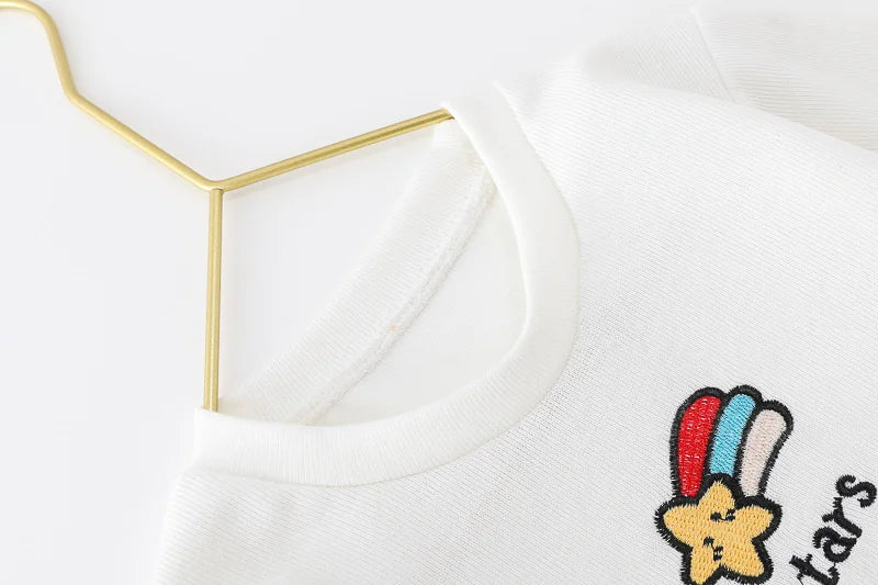 Kidsclick Boys’ 3-Piece Casual Jacket, T-Shirt & Pants Set – Spring/Autumn Toddler Tracksuit (Ages 1-5 Years)