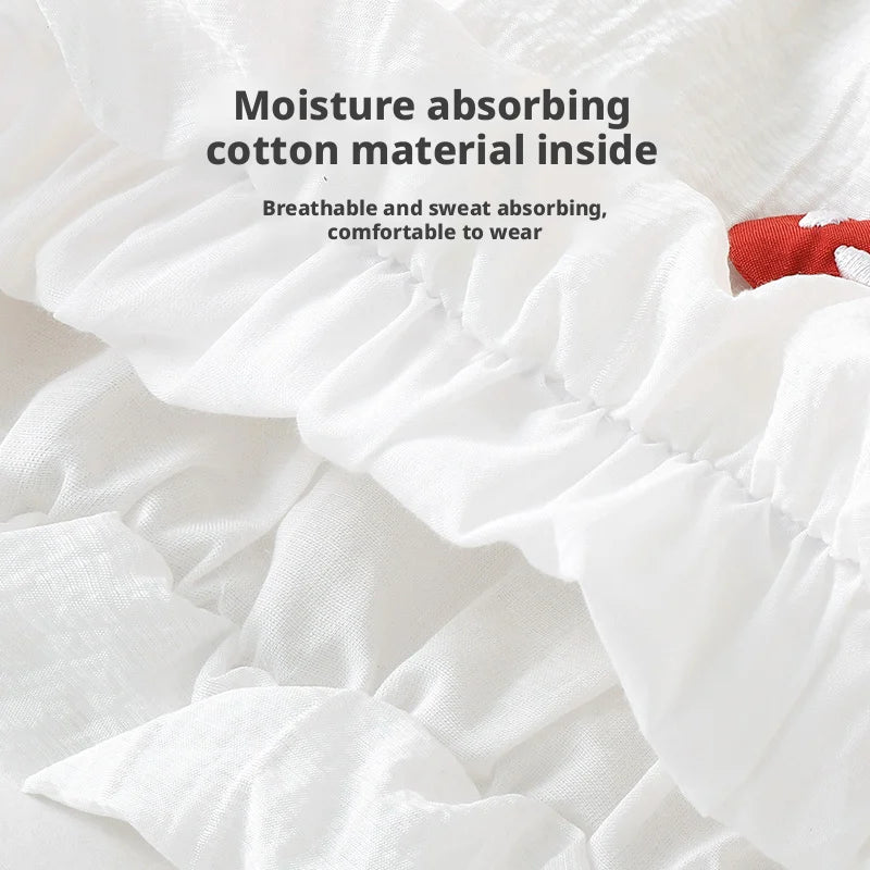 【Youqi】Chinese 0-2 Year Old Baby Girl Outfit Short-Sleeve Shorts Set New Style Baby Top Two-Piece Set Children's Fashionable Outfit