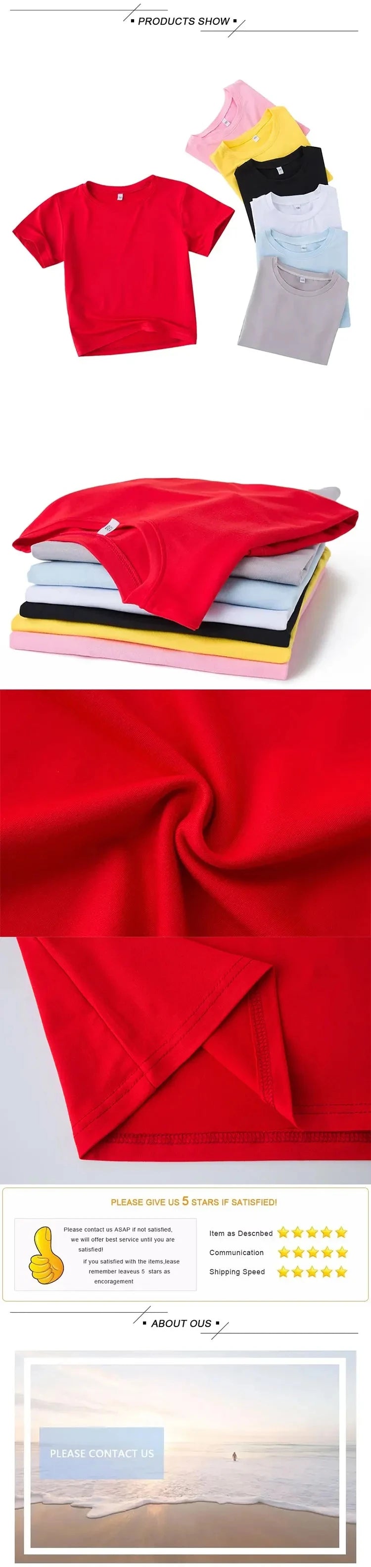 Kidsclick Kids’ Letter Print T-Shirt & Shorts Set – Summer 2-Piece Casual Sports Outfit (Ages 1-12 Years, Boys & Girls)