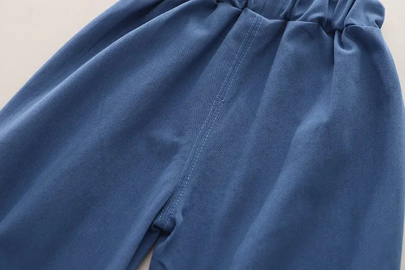 Kidsclick Boys’ Dinosaur Cotton Shirt & Jeans Set – Spring 2-Piece Casual Outfit (Ages 1-5 Years)