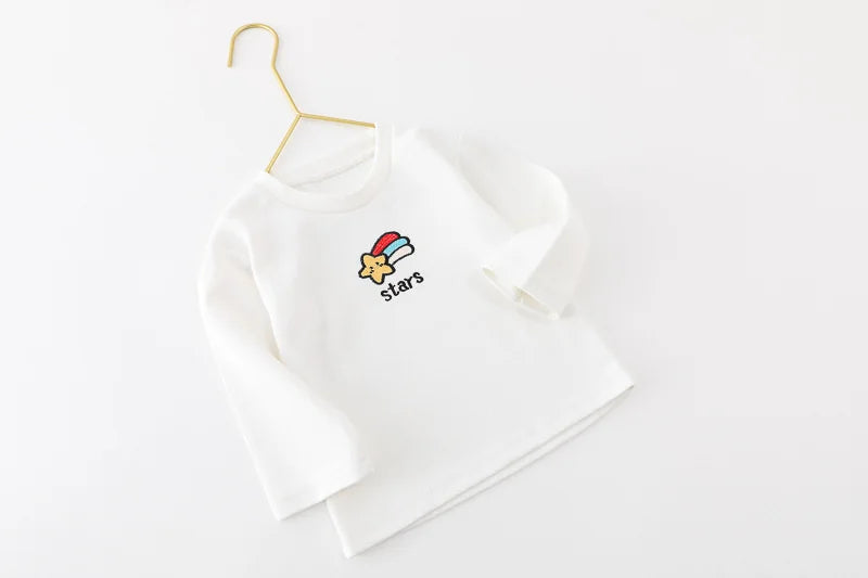 Kidsclick Boys’ 3-Piece Casual Jacket, T-Shirt & Pants Set – Spring/Autumn Toddler Tracksuit (Ages 1-5 Years)