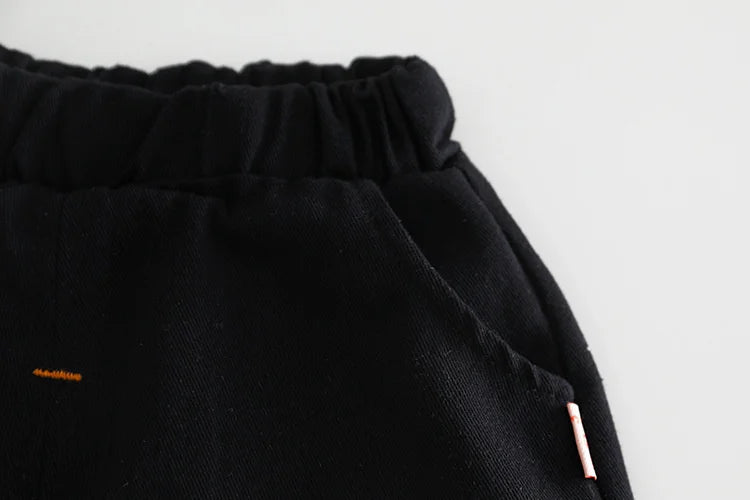 Kidsclick Kids’ Cartoon T-Shirt & Pants Set – Spring/Autumn 2-Piece Casual Outfit (Toddlers 1-5 Years)