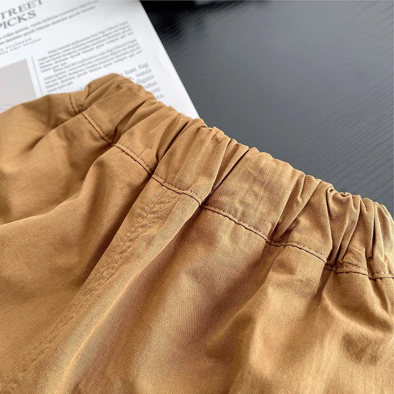 Kidsclick Kids’ Striped T-Shirt & Shorts Set – Summer 2-Piece Casual Outfit (Ages 0-5 Years)