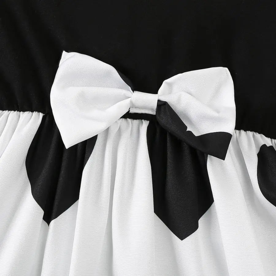 Kidsclick Girls Heart Print Princess Dress – Cute Party & Holiday Dress (2–6 Years)