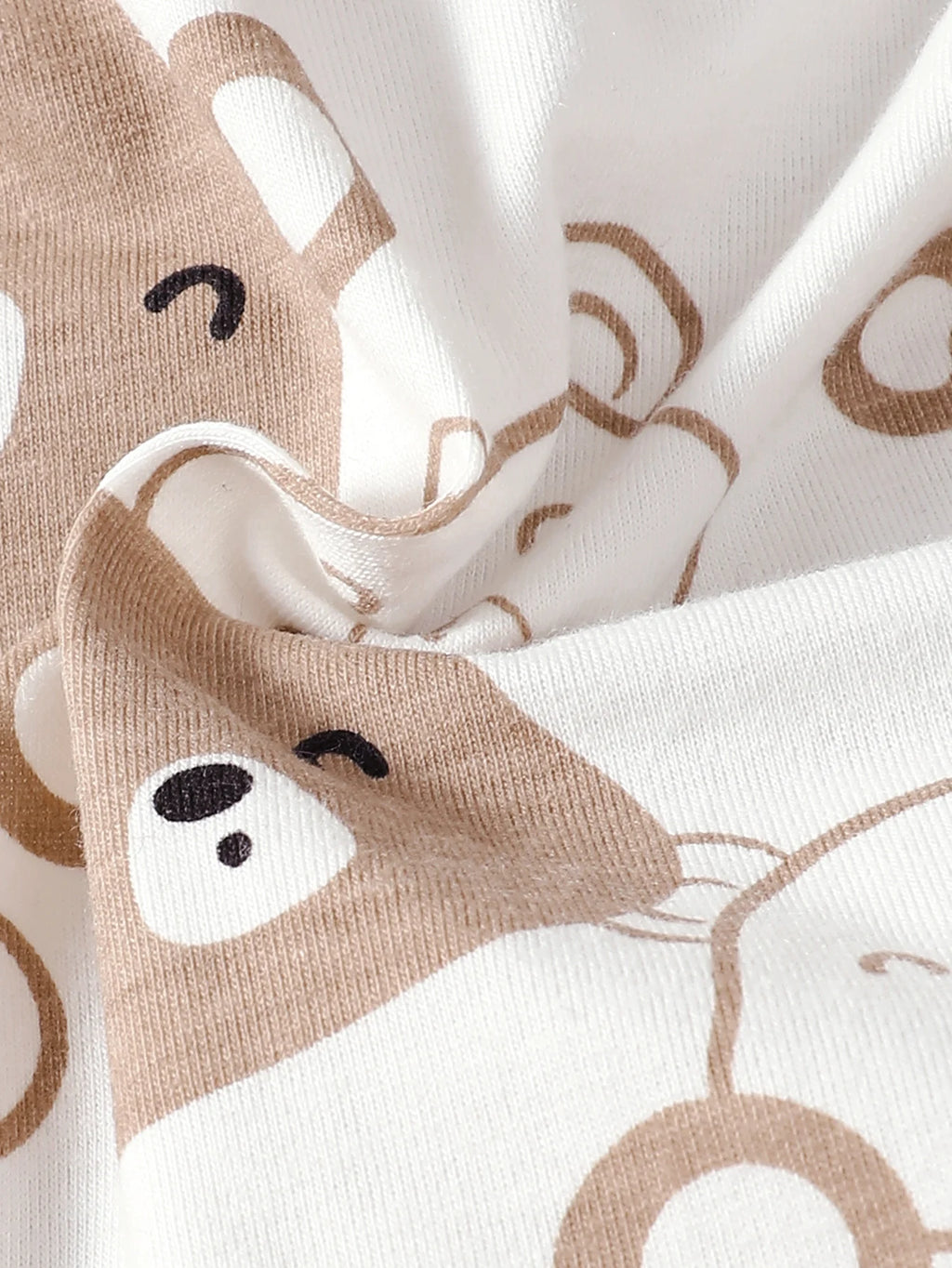 0-9 Months Baby Boy Set Little Bear Long Sleeve Bodysuit+Pants+Hat+Socks 4pcs/Set Baby Spring Autumn clothing Newborn